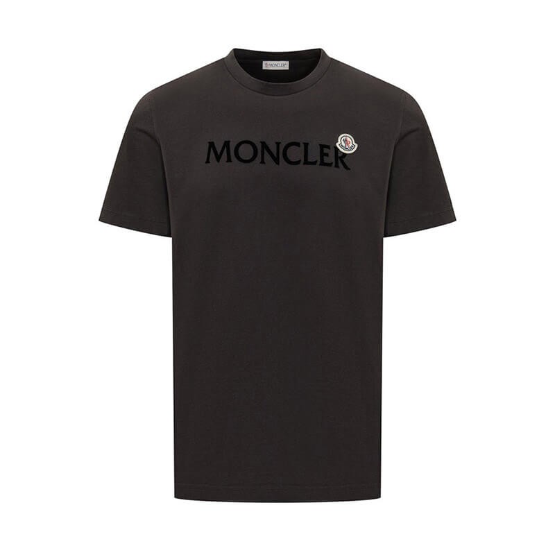 定番★モンクレール ロゴ クルーネック 半袖 Tシャツ 激安 4色 K10918C000758390T001