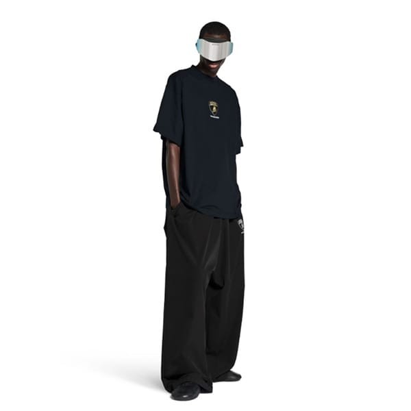 コラボ 【バレンシアガ ランボルギーニ】オーバーサイズ Tシャツ 偽物 bl25613