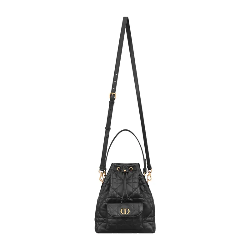 人気急上昇ディオール 偽物 Caro バケットバッグ スモール 4色 M3372UNOZ_M413