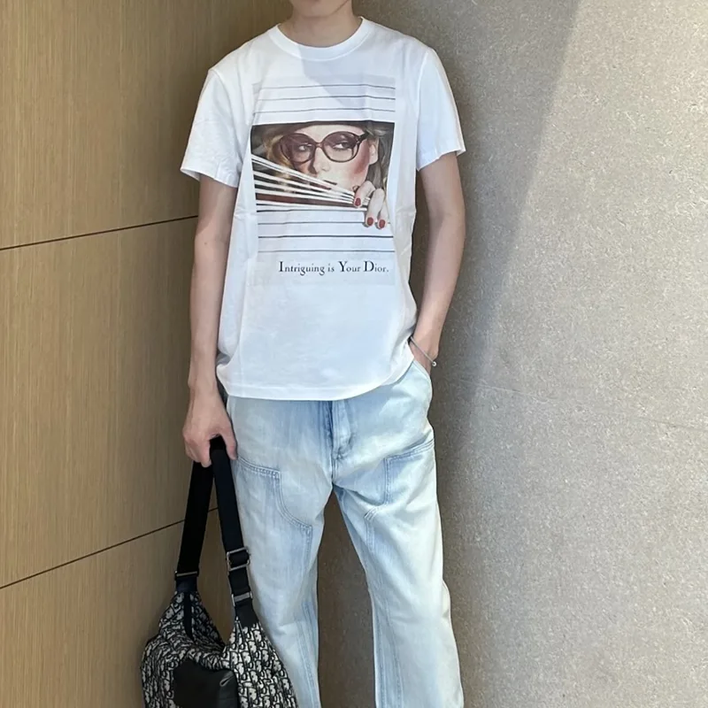 流行り廃りのないブランド ディオール Heritage メンズ Tシャツ n級品 2色 593J668G0677_C089