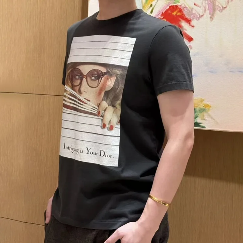 流行り廃りのないブランド ディオール Heritage メンズ Tシャツ n級品 2色 593J668G0677_C089