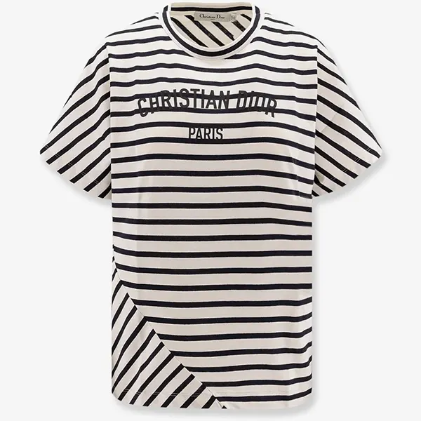 先取り！ディオール コットンストライプTシャツ n級品 543T15A2J4235