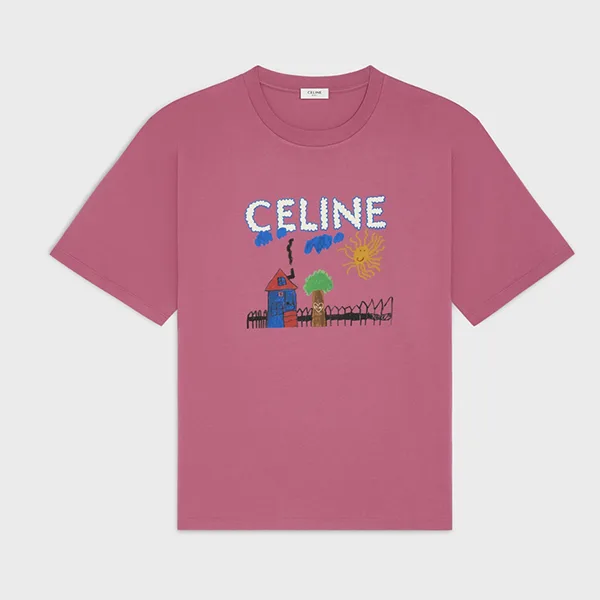 セリーヌ コットンTシャツ コピー t-shirt in cotton 選べる3色 RX0D5507Z