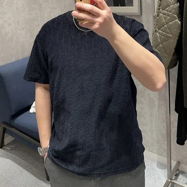 bagff.ruおすすめディオール ロゴディオール オブリーク 半袖 Tシャツ 113J692A0614