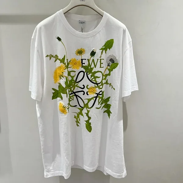 ロエベ タンポポ ダンデライオン アナグラム アクティブ Tシャツ loe2572