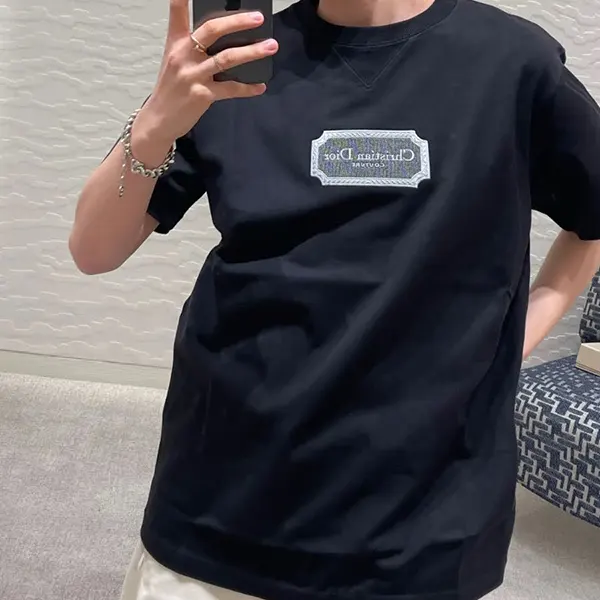 ディオール n級品 リラックス フィット Couture Tシャツ 343J696C0554