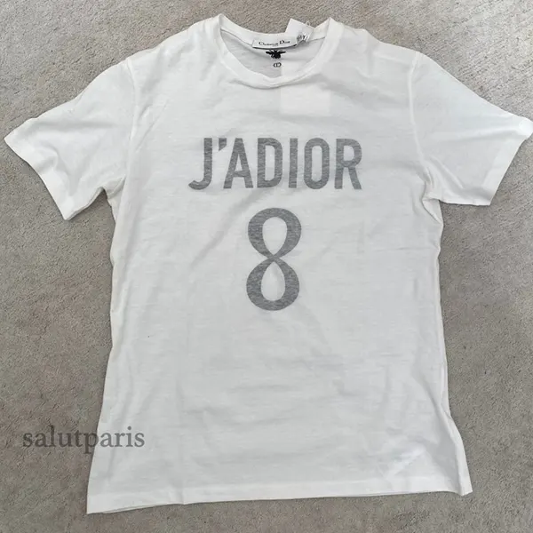 ディオール JADIOR 8 Tシャツ 偽物 コットン リネン ジャージー 213T03TC003