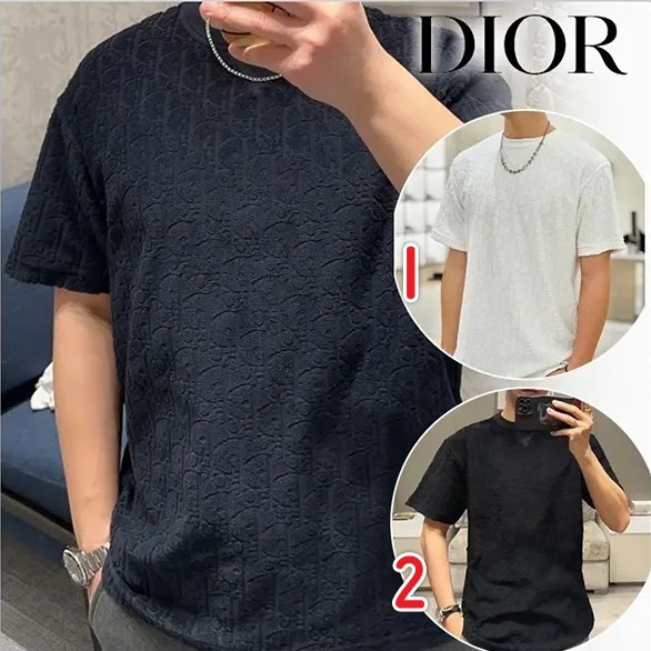 bagff.ruおすすめディオール ロゴディオール オブリーク 半袖 Tシャツ 113J692A0614