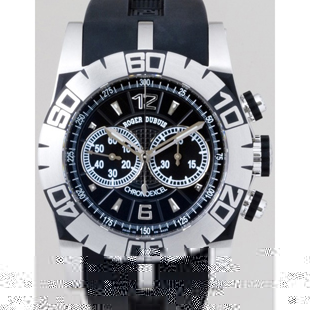 ロジェデュブイ ROGERDUBUIS ニューイージーダイバー SED46 78 C9.NCPG9.13 クロノグラフ ブラック