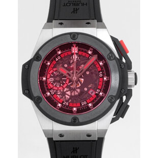 ウブロHUBLOTコピー キングパワー UEFA EURO2012 ポーランド 716.NM.1129.RX.EUR12 ブラックラバー 世界限定500本 ブラックスケルトン