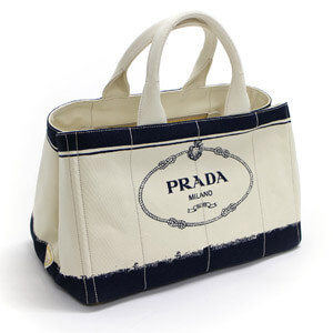 2013年春夏新入荷PRADA／プラダ スーパーコピーキャンバストートバッグBN1872 CANAPA GREZZO+BALTICO