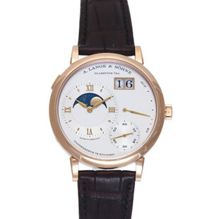 ランゲ＆ゾーネ 新品139.032グランドランゲ 1 ムーンフェイズ Grand Lange 1 Moonphase シルバー ピンクゴールド