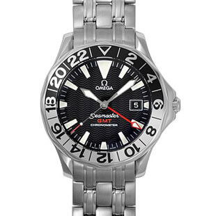 オメガOMEGAコピー シーマスター プロフェッショナル GMT 2534.50メンズ 自動巻き ステンレス ブラック